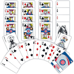 Chicago Cubs Playing Cards - 54 Card Deck