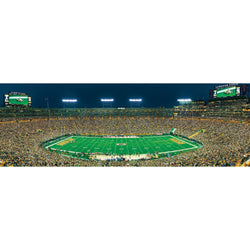 Green Bay Packers - 1000 Piece Panoramic Jigsaw Puzzle - Center View (ONLINE ORDER ONLY)