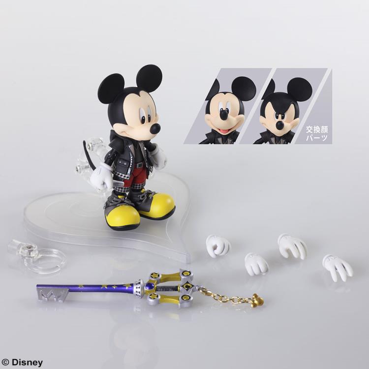 SQUARE ENIX: KINGDOM HEARTS III BRING ARTS™ - King Mickey (ONLINE ORDER ONLY)