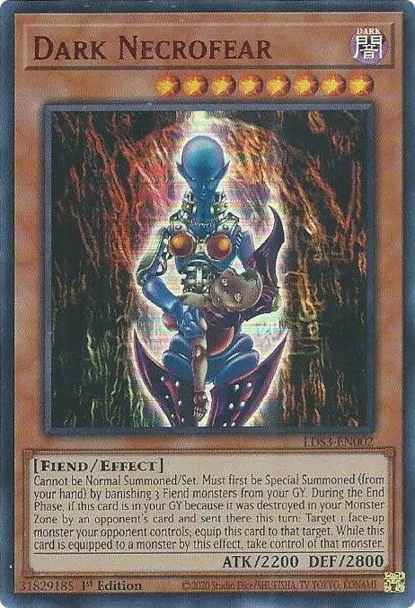 Dark Necrofear (Red) [LDS3-EN002] Ultra Rare (ONLINE ORDER ONLY)