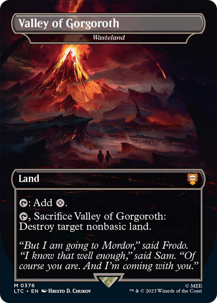 Valley of Gorgoroth - Wasteland [The Lord of the Rings: Tales of Middle-Earth Commander]