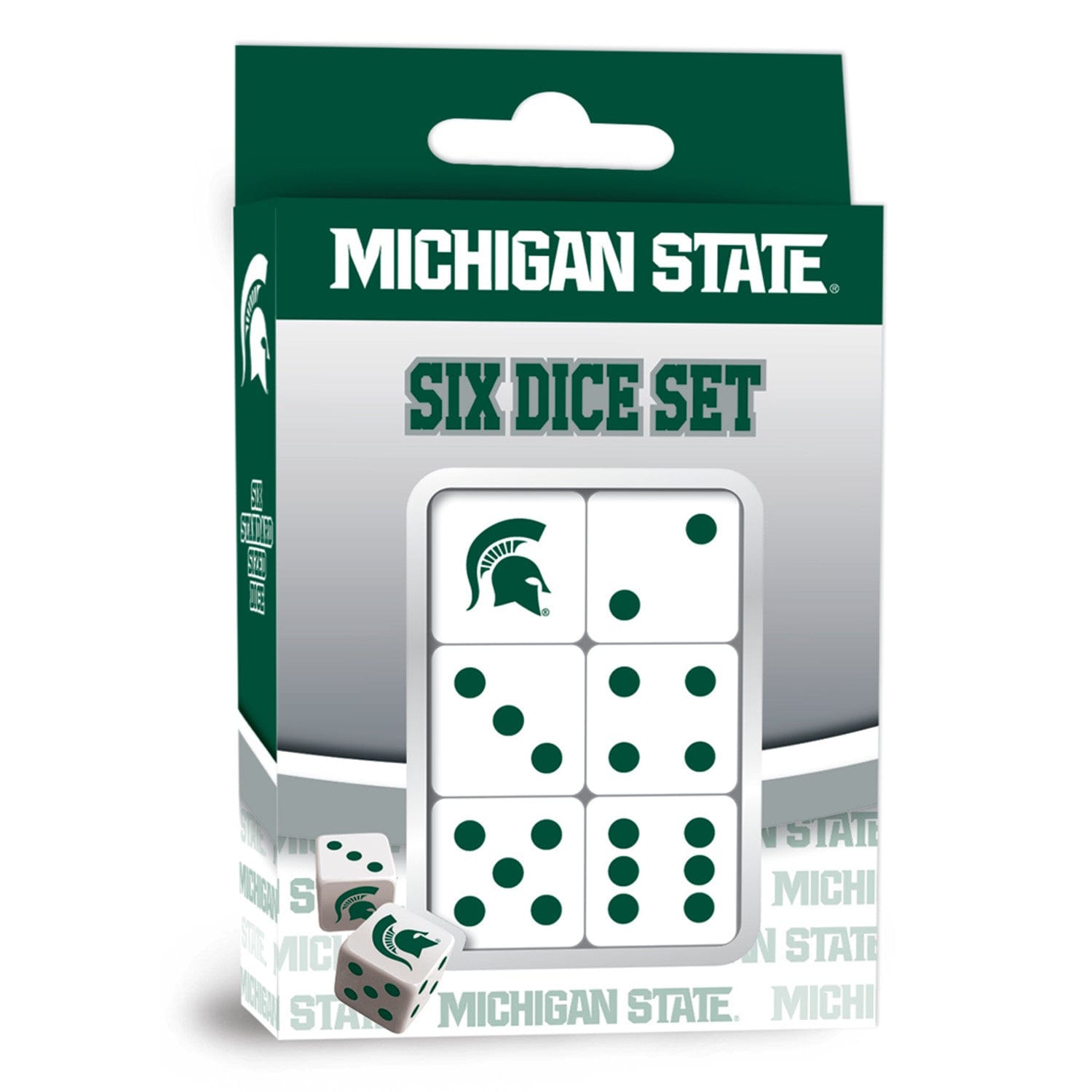 Michigan State Spartans Dice Set (ONLINE ORDER ONLY)