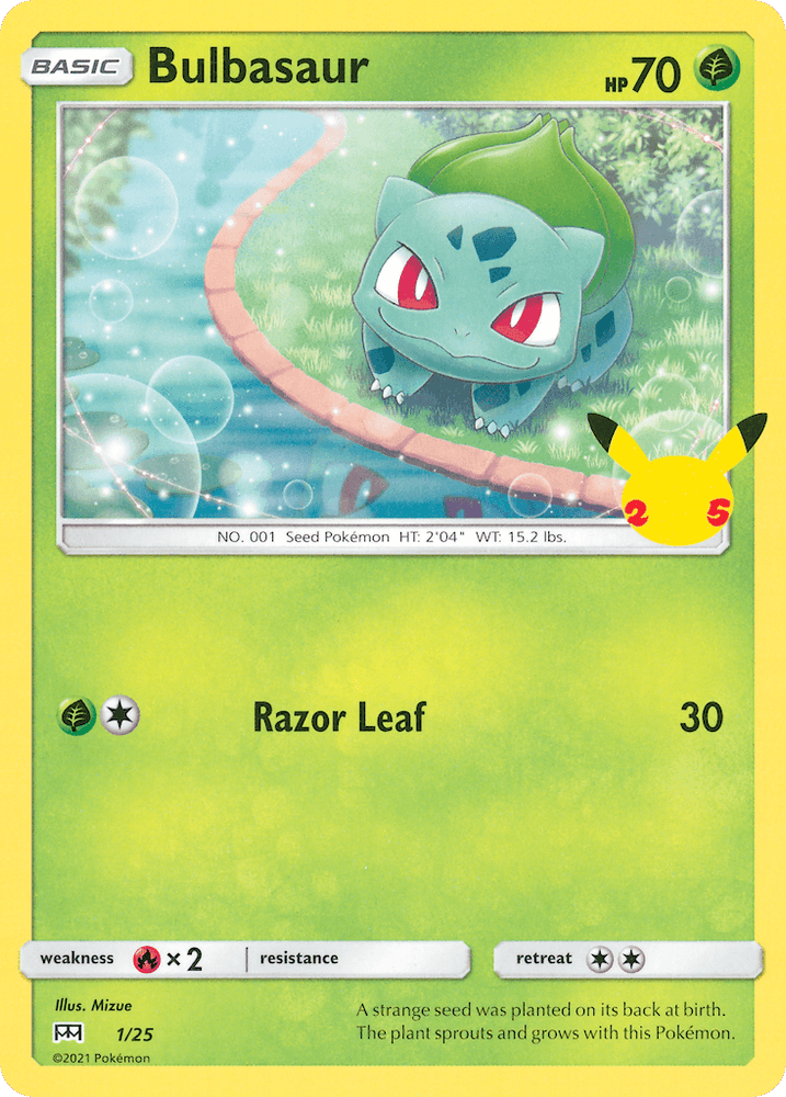 Bulbasaur (1/25) [McDonald's 25th Anniversary] (Online Only)