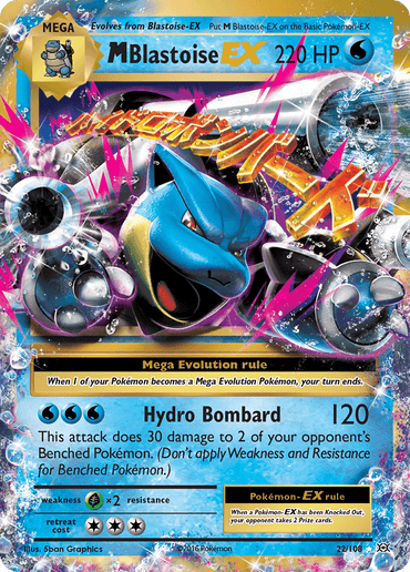M Blastoise EX (22/108) [XY: Evolutions] (Online Only)