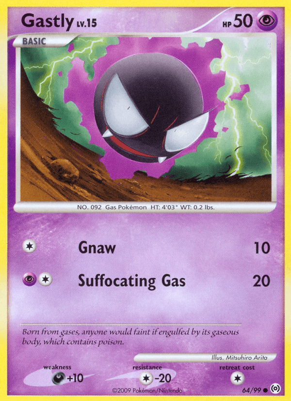 Gastly (64/99) [Platinum: Arceus] (Online Only)