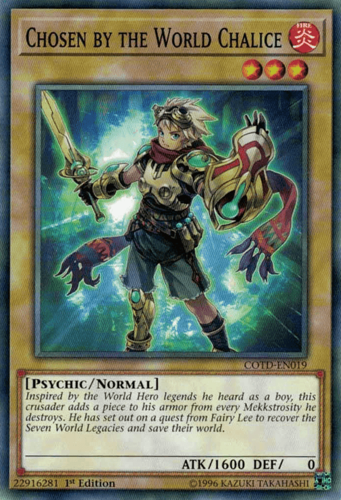 Chosen by the World Chalice [COTD-EN019] Common (ONLINE ORDER ONLY)