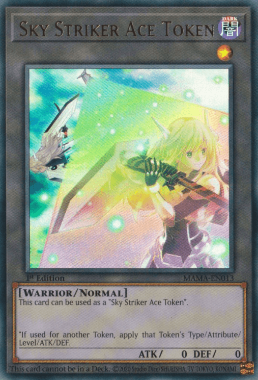 Token: Sky Striker Ace [MAMA-EN013] Ultra Rare (ONLINE ORDER ONLY)