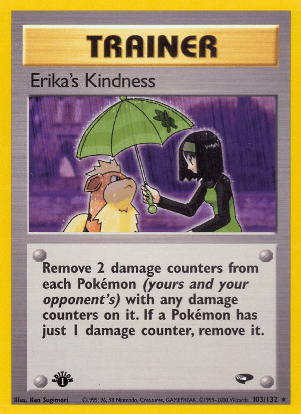 Erika's Kindness (103/132) [Gym Challenge 1st Edition] (Online Only)