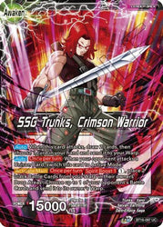 Trunks // SSG Trunks, Crimson Warrior (BT16-097) [Realm of the Gods] (ONLINE ORDER ONLY)