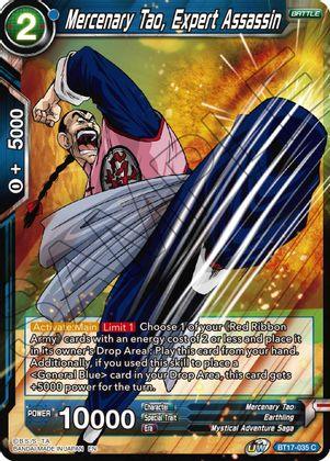 Mercenary Tao, Expert Assassin (BT17-035) [Ultimate Squad] (ONLINE ORDER ONLY)