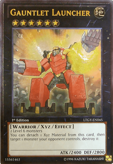Gauntlet Launcher [LTGY-EN045] Ultimate Rare (ONLINE ORDER ONLY)