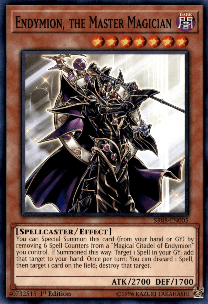 Endymion, the Master Magician [SR08-EN005] Common (ONLINE ORDER ONLY)