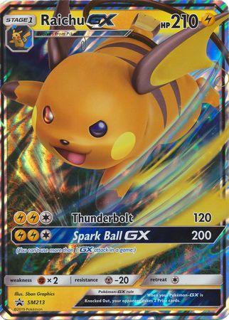 Raichu GX (SM213) (Jumbo Card) [Sun & Moon: Black Star Promos] (Online Only)