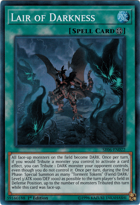 Lair of Darkness [SR06-EN022] Super Rare (ONLINE ORDER ONLY)