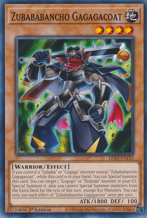 Zubababancho Gagagacoat [LDS3-EN125] Common (ONLINE ORDER ONLY)