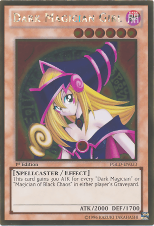 Dark Magician Girl [PGLD-EN033] Gold Rare (ONLINE ORDER ONLY)