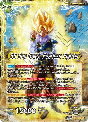 Son Goku // SS Son Goku, Fearless Fighter (BT17-081) [Ultimate Squad] (ONLINE ORDER ONLY)
