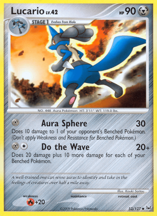Lucario (53/127) [Platinum: Base Set] (Online Only)