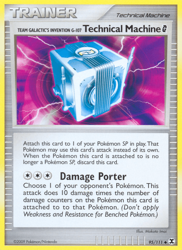 Team Galactic's Invention G-107 Technical Machine (95/111) [Platinum: Rising Rivals] (Online Only)