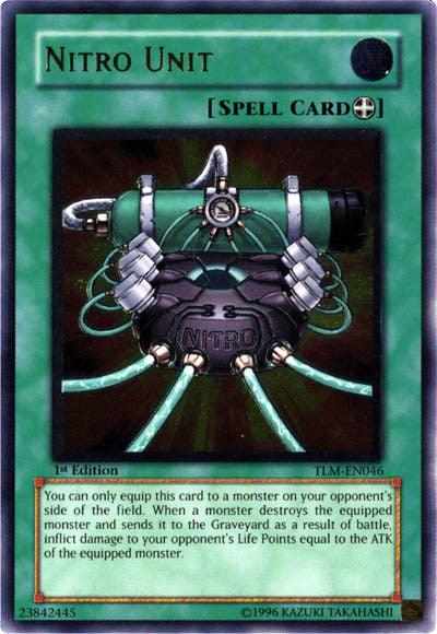 Nitro Unit [TLM-EN046] Ultimate Rare (ONLINE ORDER ONLY)