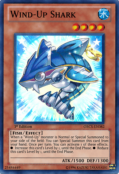 Wind-Up Shark [ORCS-EN082] Super Rare (ONLINE ORDER ONLY)
