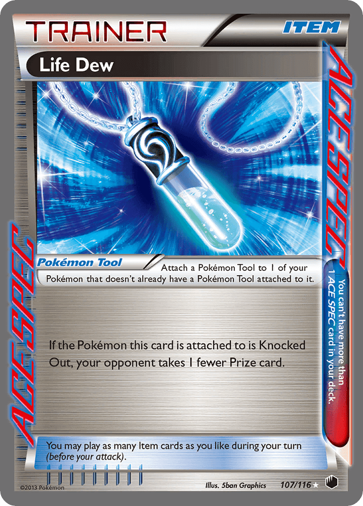 Life Dew (107/116) [Black & White: Plasma Freeze] (Online Only)