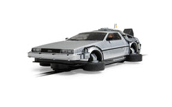 Scalextric Back to the Future Part II 1:32 scale Flying DeLorean Time Machine Slot Car (ONLINE ORDER ONLY)