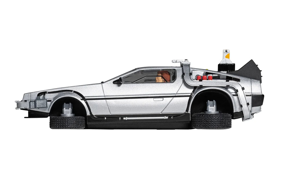 Scalextric Back to the Future Part II 1:32 scale Flying DeLorean Time Machine Slot Car (ONLINE ORDER ONLY)