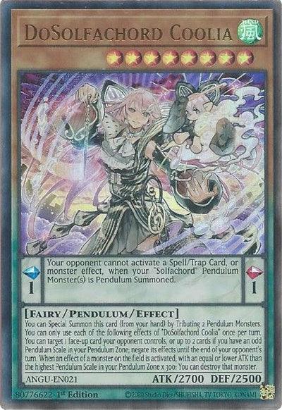 DoSolfachord Coolia (Ultra Rare) [ANGU-EN021] Ultra Rare (ONLINE ORDER ONLY)