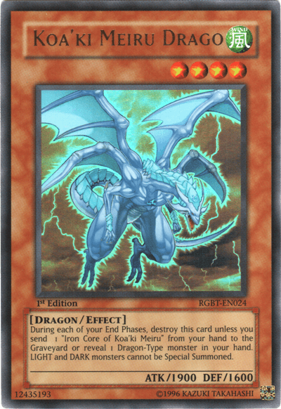 Koa'ki Meiru Drago [RGBT-EN024] Ultra Rare (ONLINE ORDER ONLY)