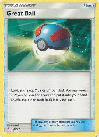 Great Ball (21/30) [Sun & Moon: Trainer Kit - Lycanroc] (Online Only)