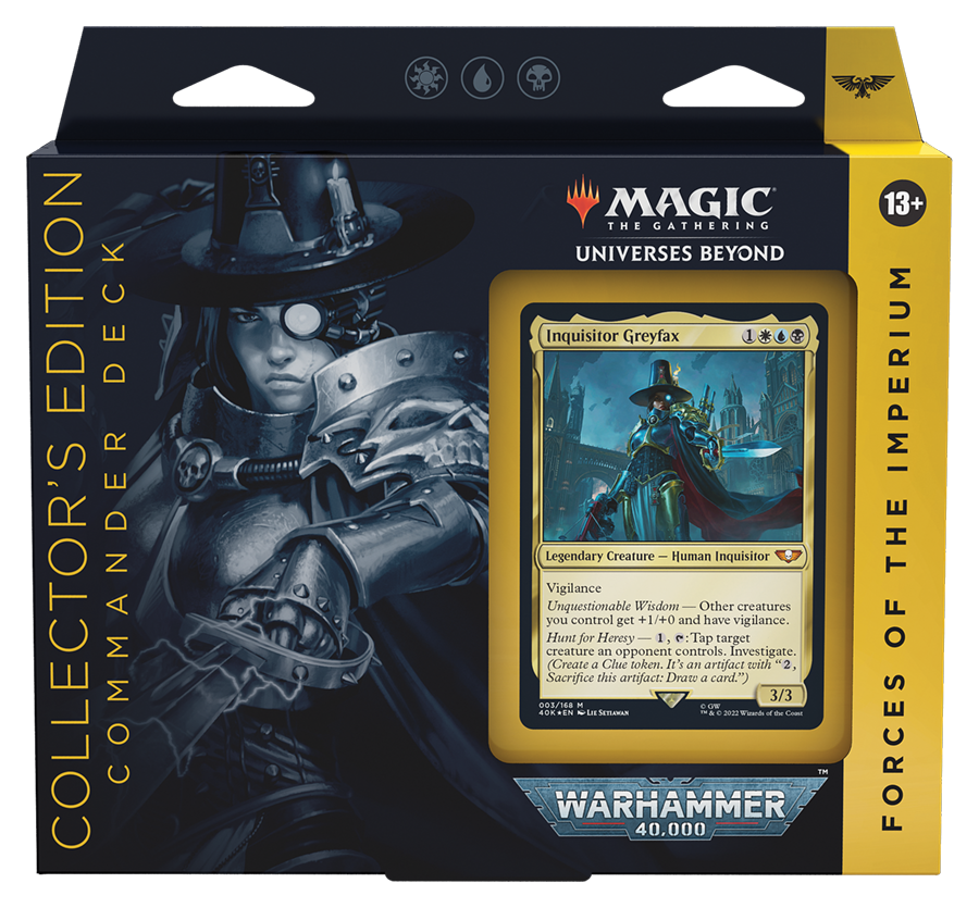 Warhammer 40,000 - Commander Deck (Forces of the Imperium - Collector's Edition) (ONLINE ORDER ONLY)
