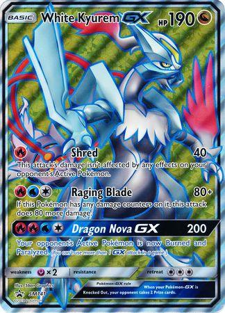 White Kyurem GX (SM141) (Jumbo Card) [Sun & Moon: Black Star Promos] (Online Only)