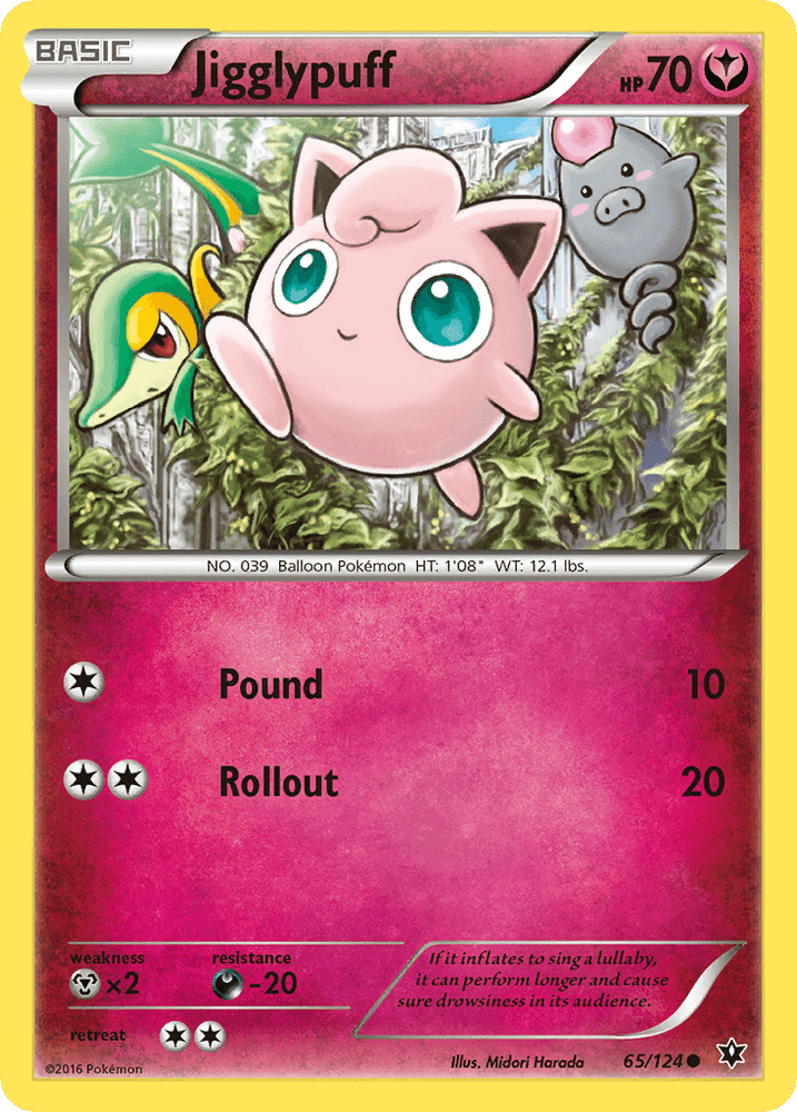 Jigglypuff (65/124) [XY: Fates Collide] (Online Only)