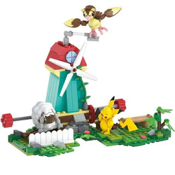 Pokemon Mega Adventure Builder Countryside Windmill Set - CLEARANCE (ONLINE ORDER ONLY)