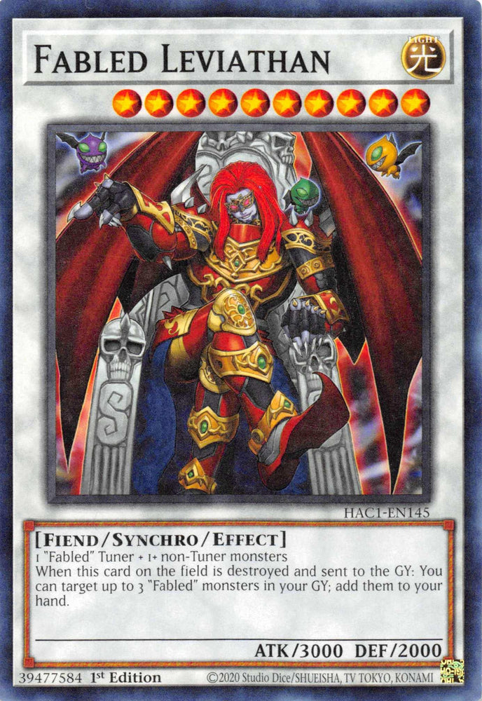 Fabled Leviathan [HAC1-EN145] Common (ONLINE ORDER ONLY)