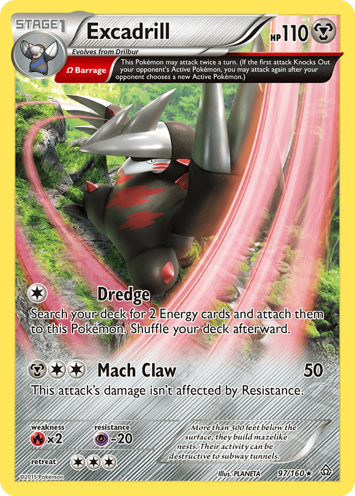 Excadrill (97/160) [XY: Primal Clash] (Online Only)