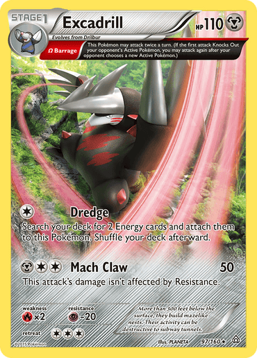 Excadrill (97/160) [XY: Primal Clash] (Online Only)
