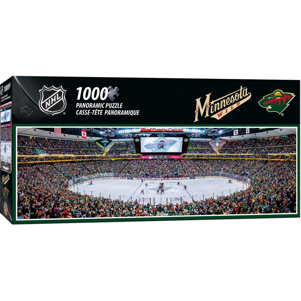 Minnesota Wild - 1000 Piece Panoramic Jigsaw Puzzle (ONLINE ORDER ONLY)