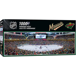Minnesota Wild - 1000 Piece Panoramic Jigsaw Puzzle (ONLINE ORDER ONLY)