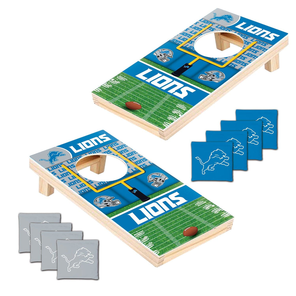 Detroit Lions - NFL Tabletop Cornhole (ONLINE ORDER ONLY)