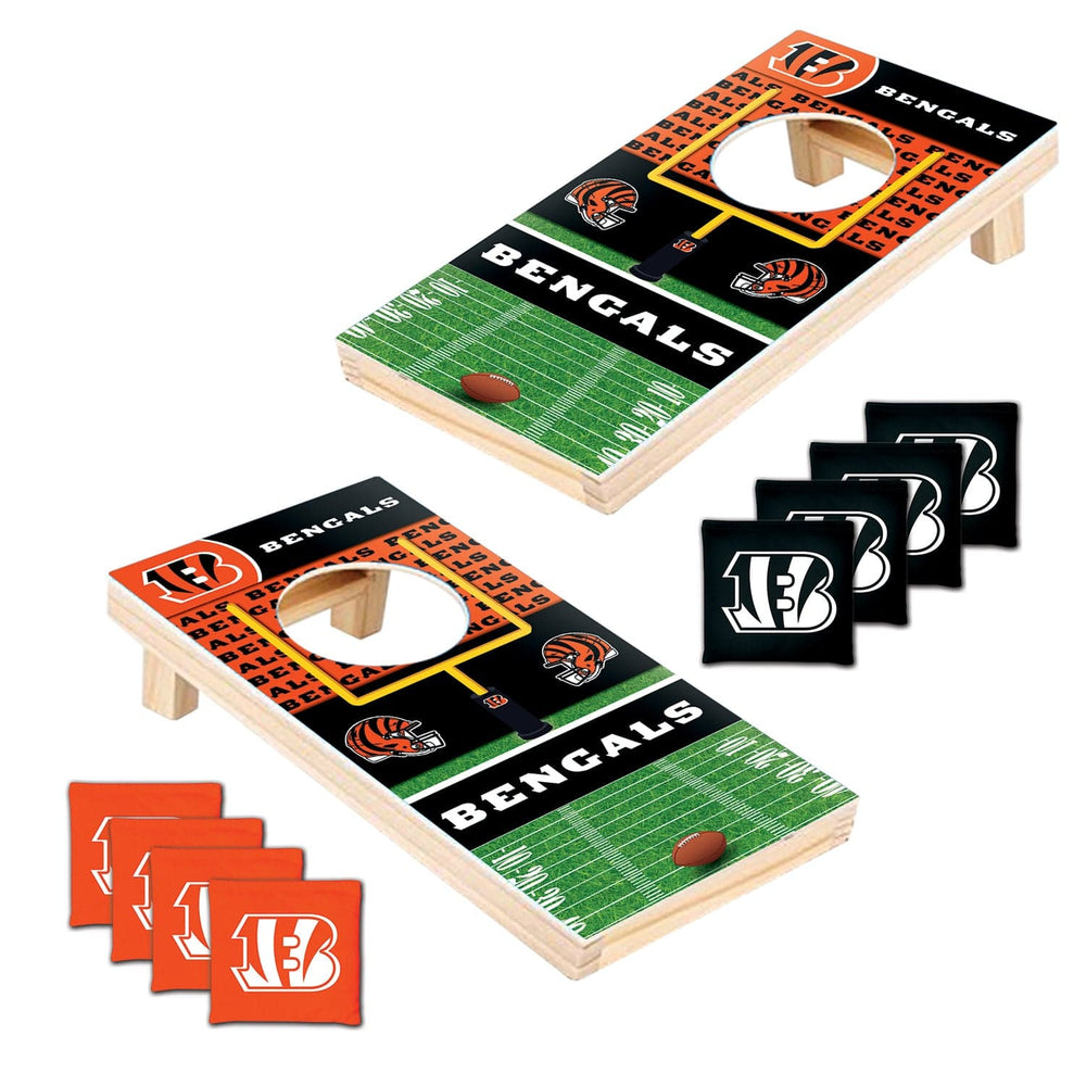 Cincinnati Bengals - NFL Tabletop Cornhole (ONLINE ORDER ONLY)