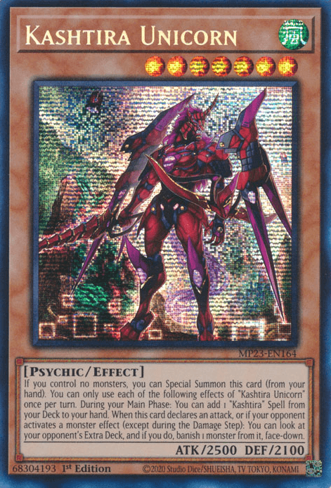 Kashtira Unicorn [MP23-EN164] Prismatic Secret Rare (ONLINE ORDER ONLY)