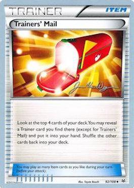 Trainers' Mail (92/108) (HonorStoise - Jacob Van Wagner) [World Championships 2015] (Online Only)