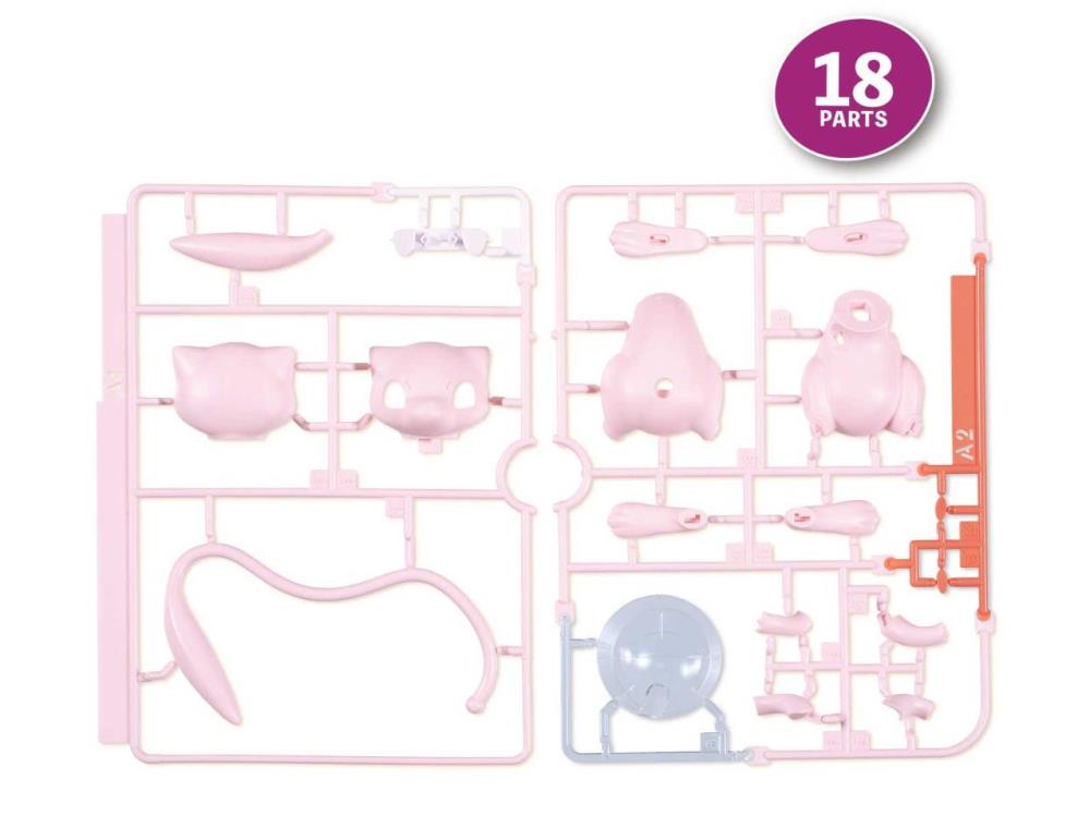 Bandai Spirits: Pokemon - 02 Mew Model Kit Quick!! (ONLINE ORDER ONLY)