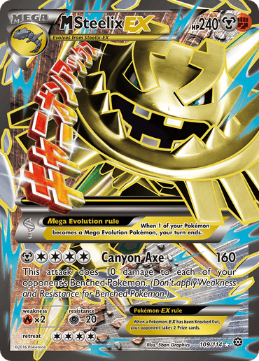 M Steelix EX (109/114) [XY: Steam Siege] (Online Only)