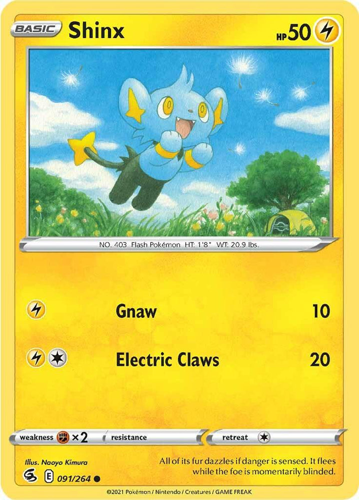 Shinx (091/264) [Sword & Shield: Fusion Strike] (Online Only)
