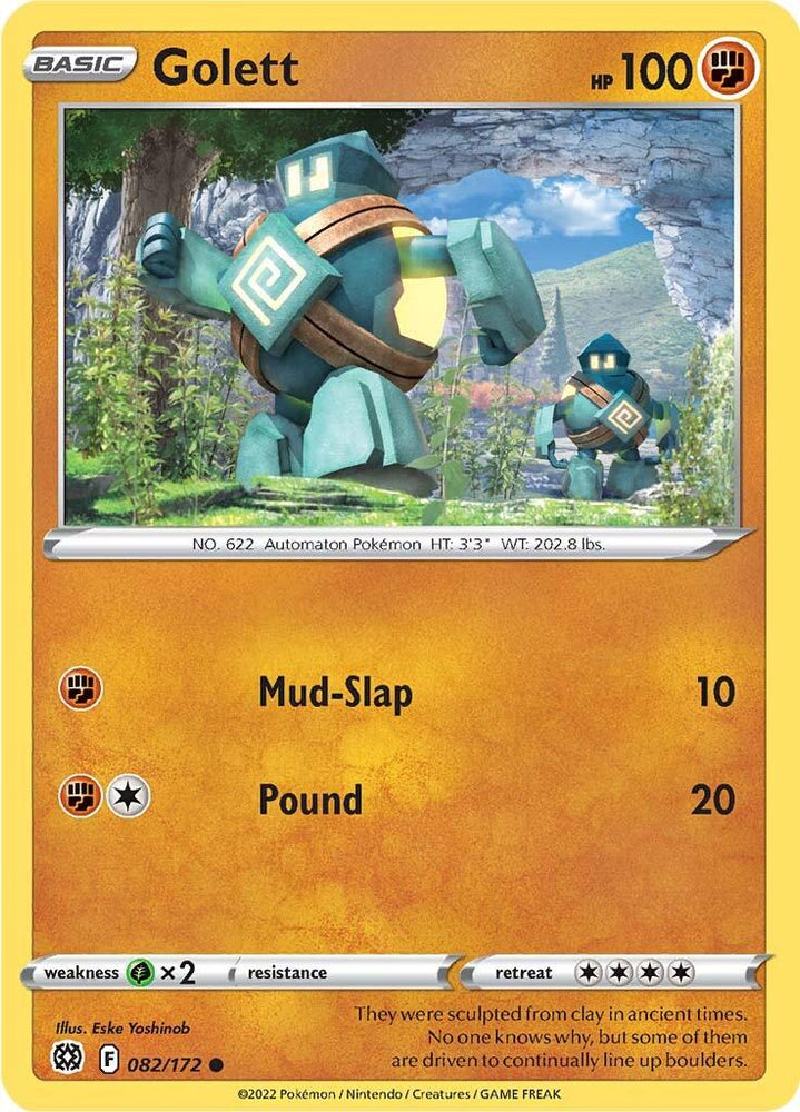 Golett (082/172) [Sword & Shield: Brilliant Stars] (Online Only)