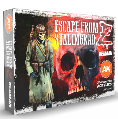 Escape from Stalingrad Z - Paint Set - German (ONLINE ORDER ONLY)