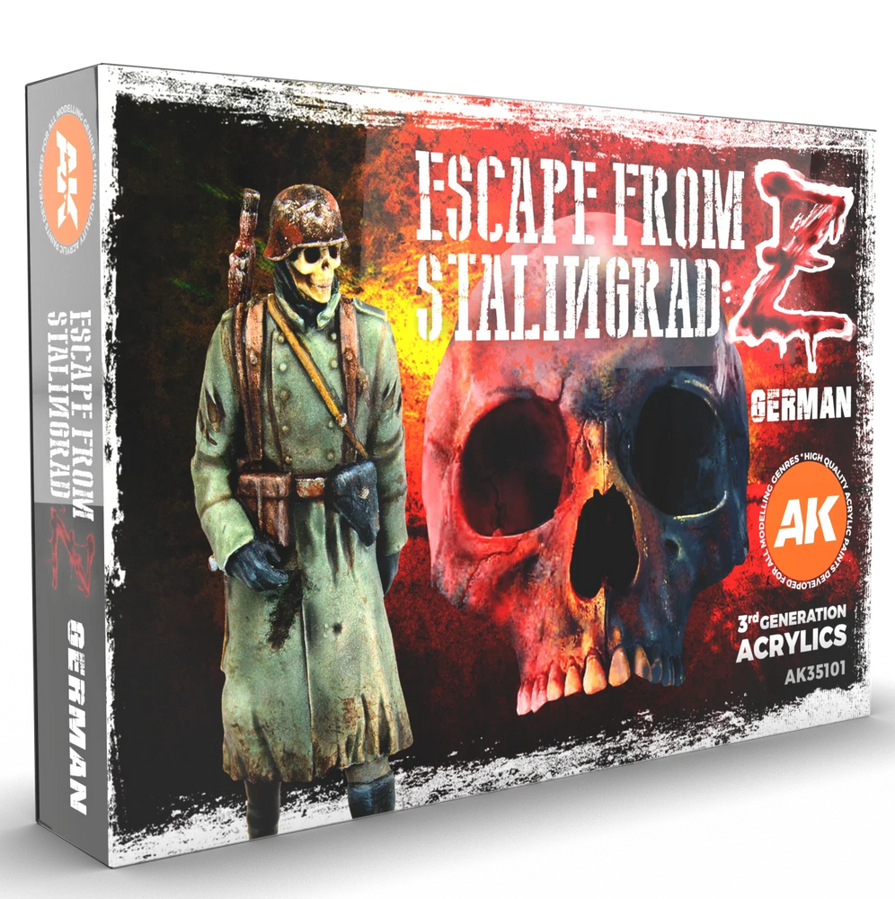 Escape from Stalingrad Z - Paint Set - German (ONLINE ORDER ONLY)